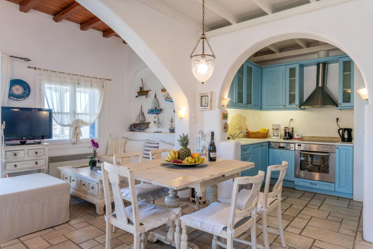 Yalos Mykonos Ornos Pouli Private Apartments W Shared Swimming Pool Mykonos Town المظهر الخارجي الصورة
