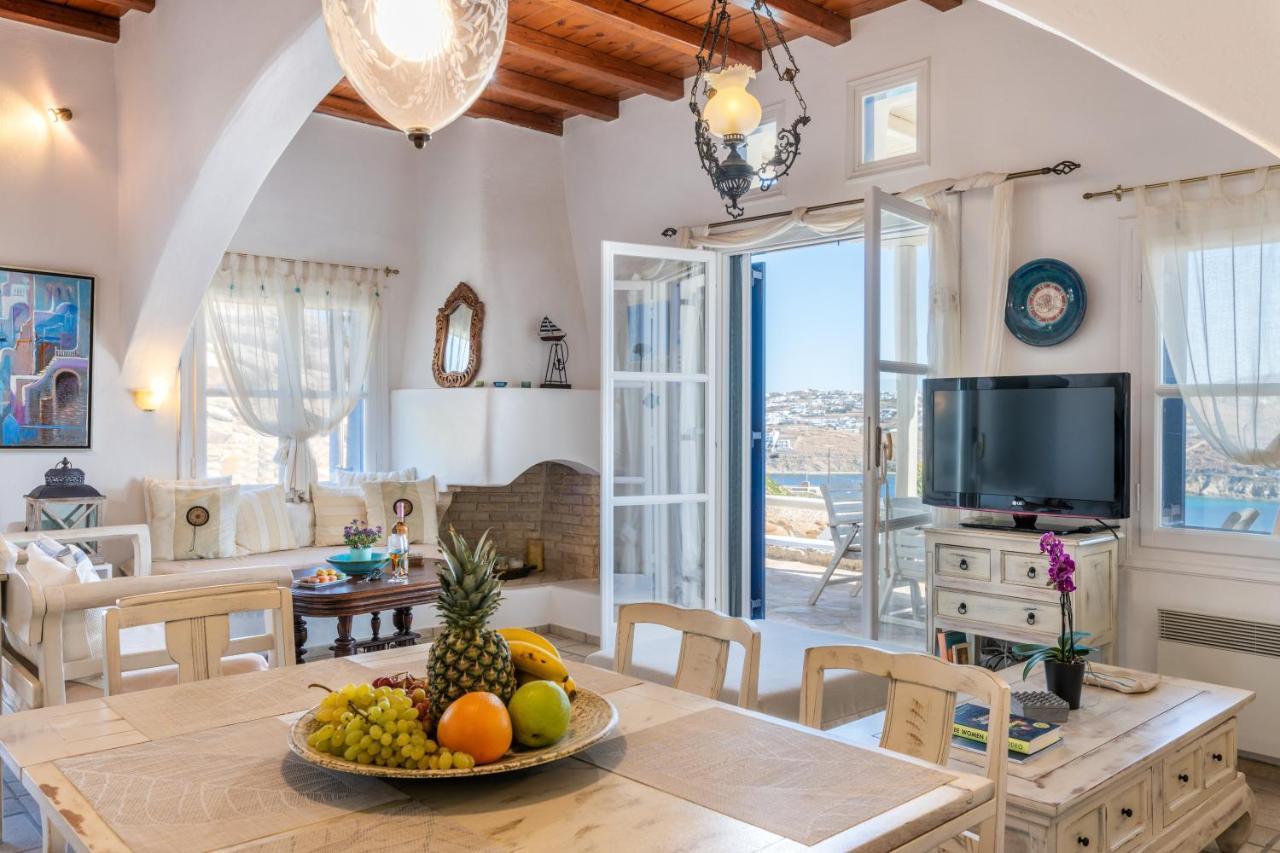 Yalos Mykonos Ornos Pouli Private Apartments W Shared Swimming Pool Mykonos Town المظهر الخارجي الصورة