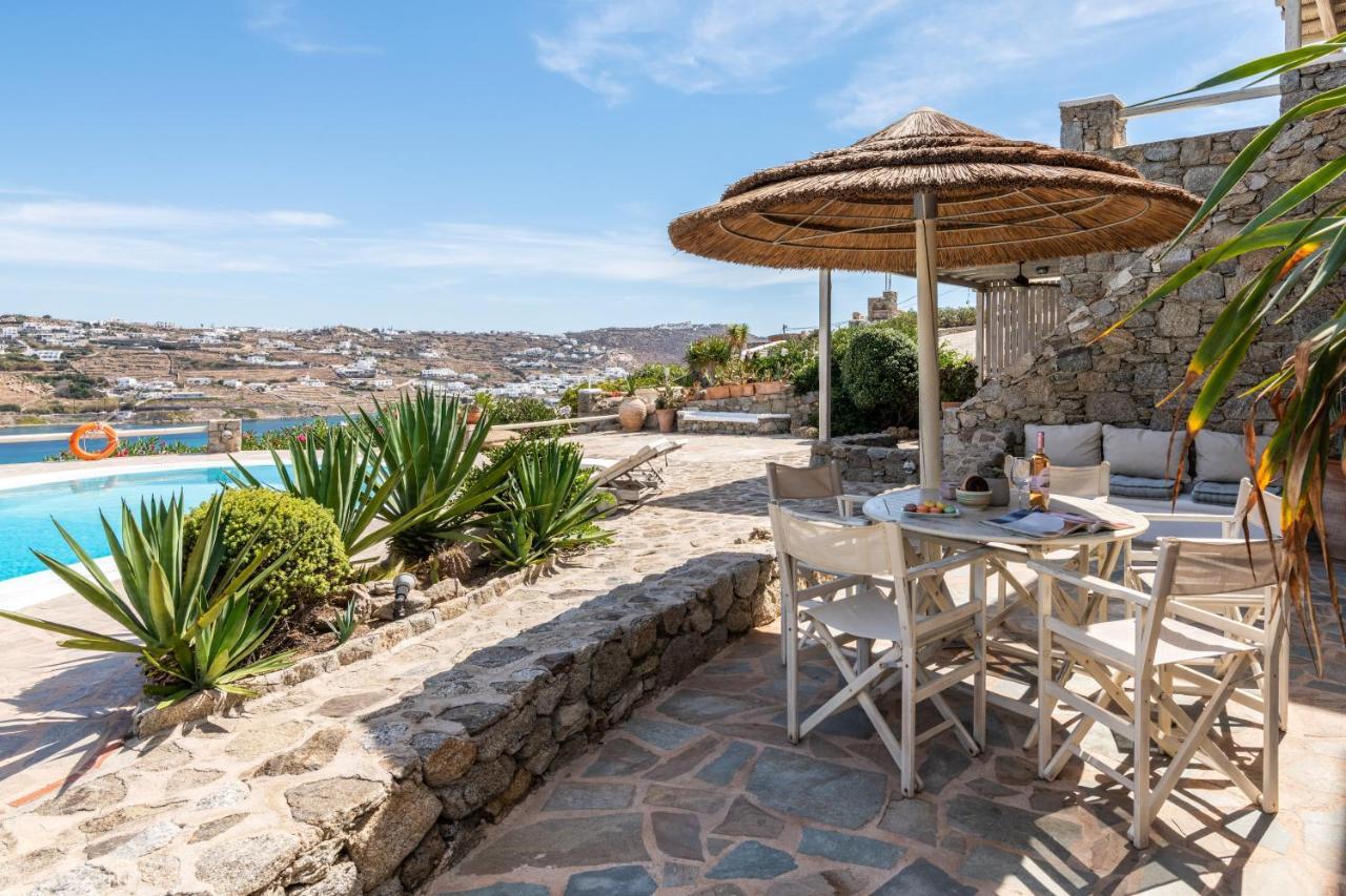 Yalos Mykonos Ornos Pouli Private Apartments W Shared Swimming Pool Mykonos Town المظهر الخارجي الصورة