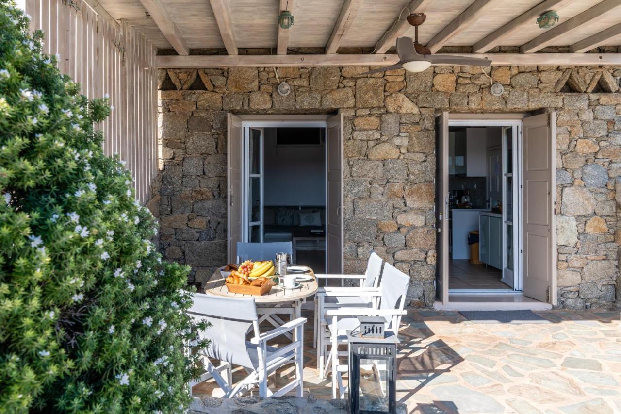 Yalos Mykonos Ornos Pouli Private Apartments W Shared Swimming Pool Mykonos Town المظهر الخارجي الصورة