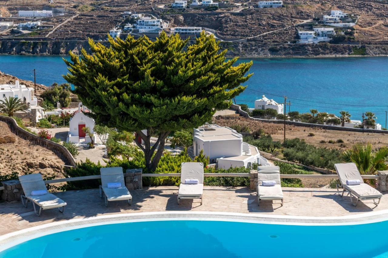 Yalos Mykonos Ornos Pouli Private Apartments W Shared Swimming Pool Mykonos Town المظهر الخارجي الصورة