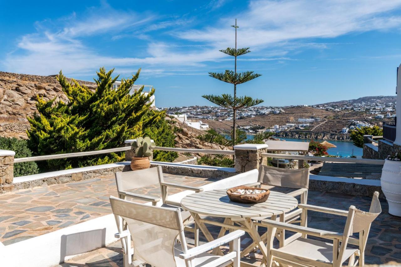 Yalos Mykonos Ornos Pouli Private Apartments W Shared Swimming Pool Mykonos Town المظهر الخارجي الصورة