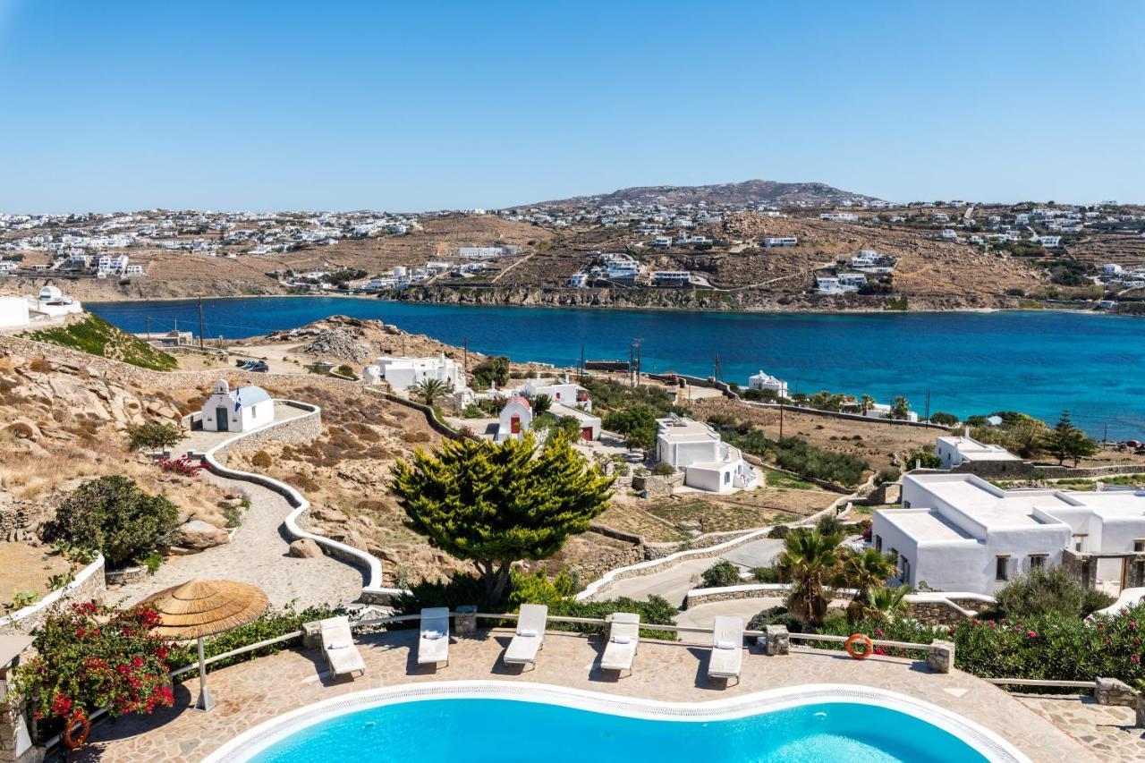 Yalos Mykonos Ornos Pouli Private Apartments W Shared Swimming Pool Mykonos Town المظهر الخارجي الصورة